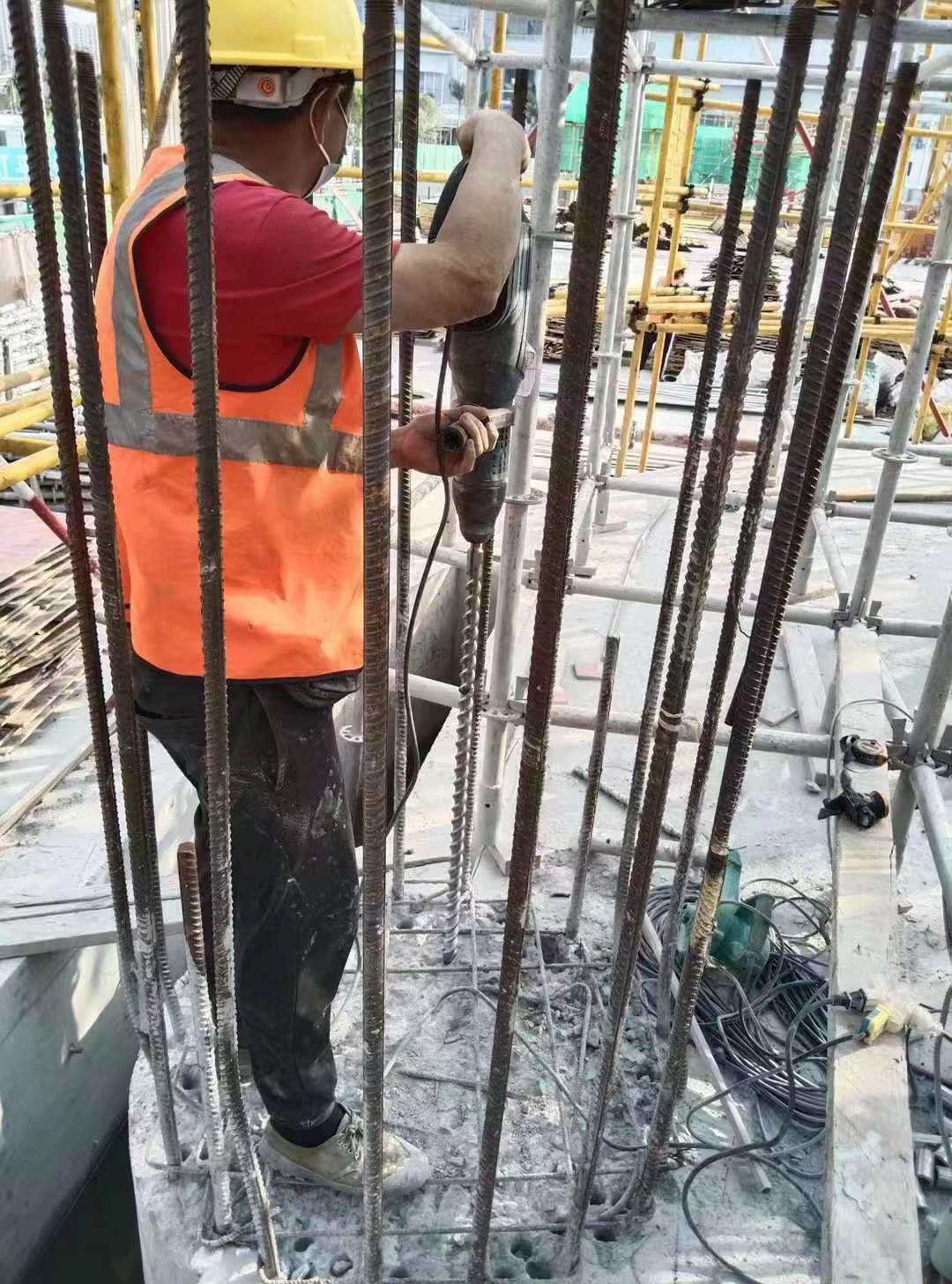 丽江增大截面法加固框架柱施工方案